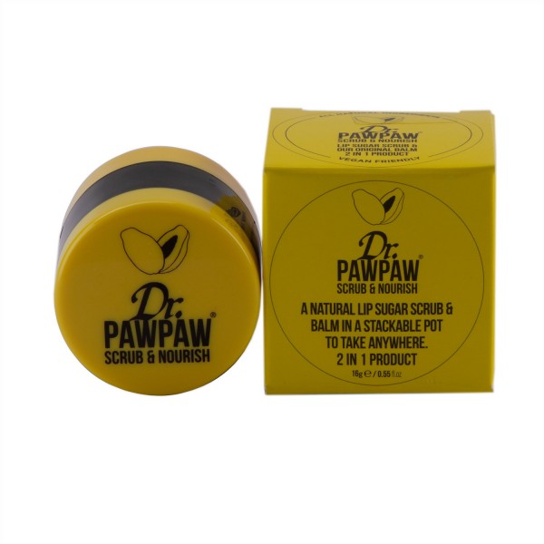 Exfoliant & Balsam pentru buze,16ml, Dr PawPaw  Cosmetice Bio Buze Dr PawPaw