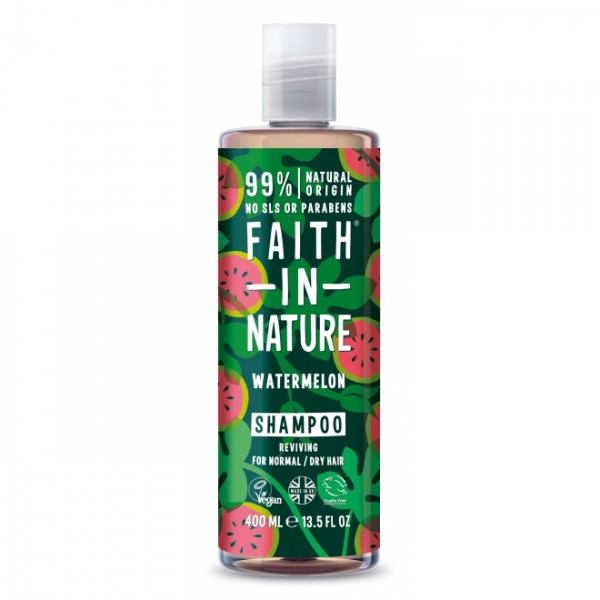 Sampon cu pepene pentru par normal sau uscat Faith in Nature 400 ml  Șampon Faith in Nature