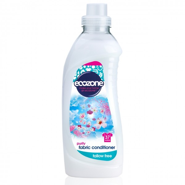 Balsam de rufe Purity pentru rufele bebelusilor Ecozone 1 L - 37 de spalari  Detergenți Bio Ecozone