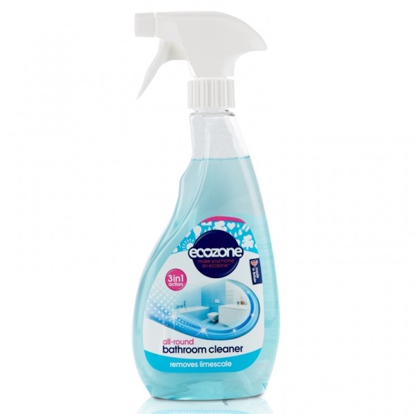 Solutie anticalcar pentru curatat baia 3 in 1 Ecozone 500 ml  Detergenți Bio Ecozone