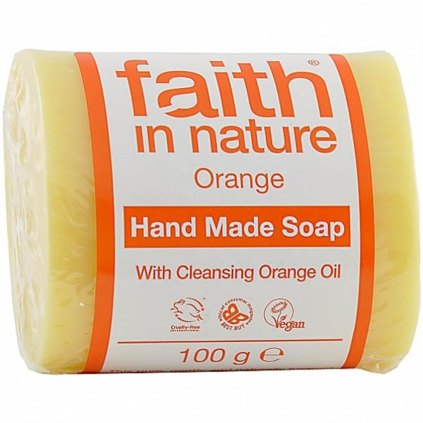 Sapun solid cu portocale Faith in Nature 100 g